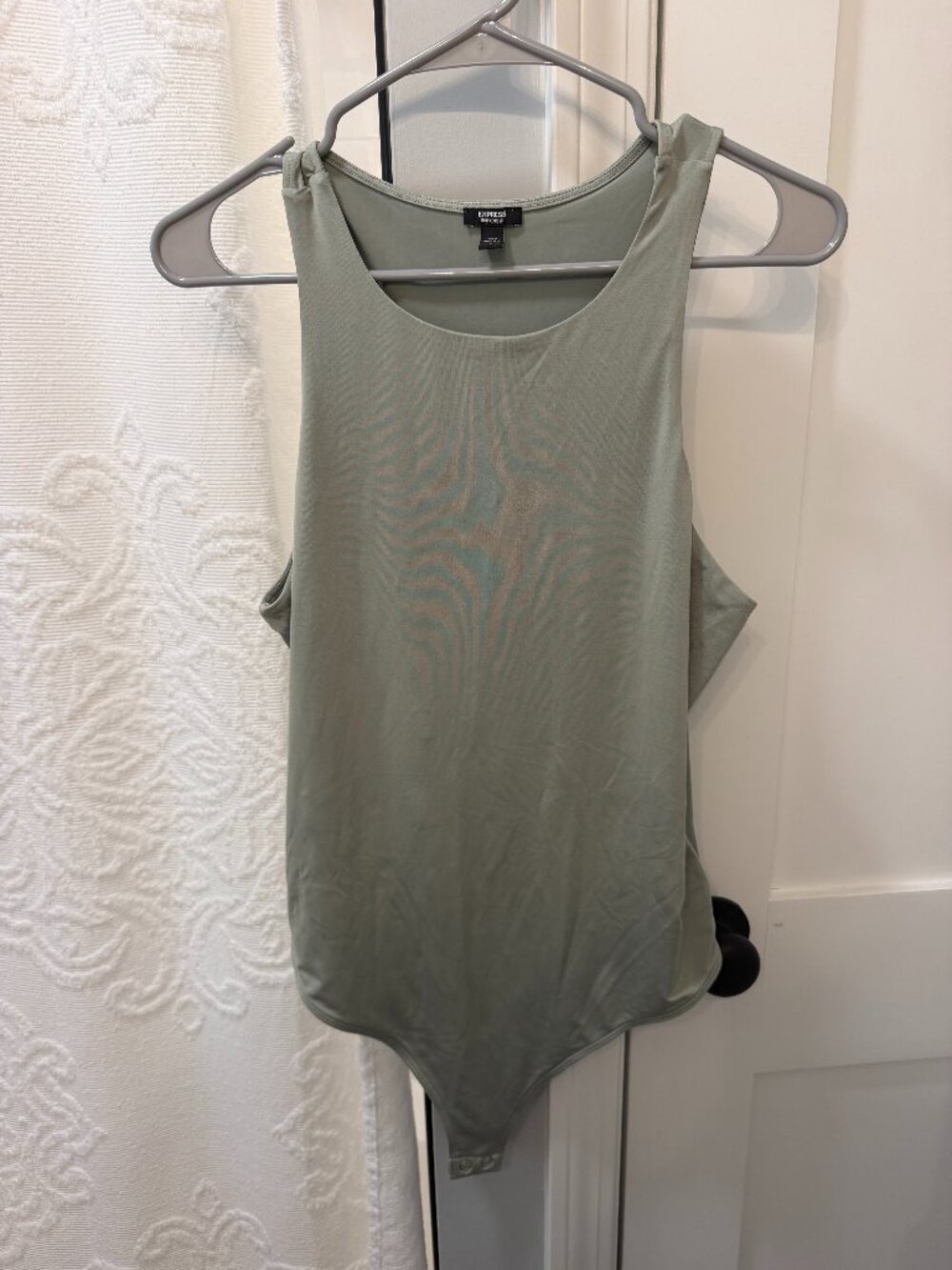 Express body suit sage green